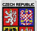Státní znak - CZECH REPUBLIC 73 x 95 mm