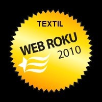 WWW.PAMS.CZ je webem roku v kategorii TEXTIL